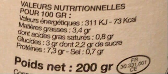 Champlat 200G Sauce Bolognaise a La Volaille packshot