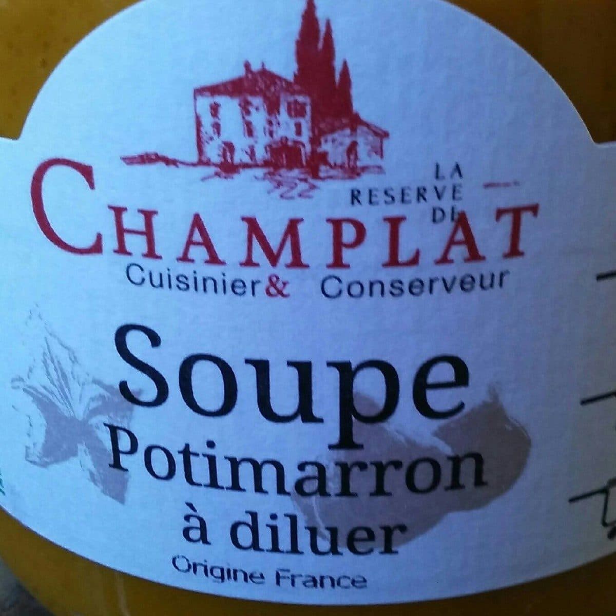Champlat Soupe potimarron packshot