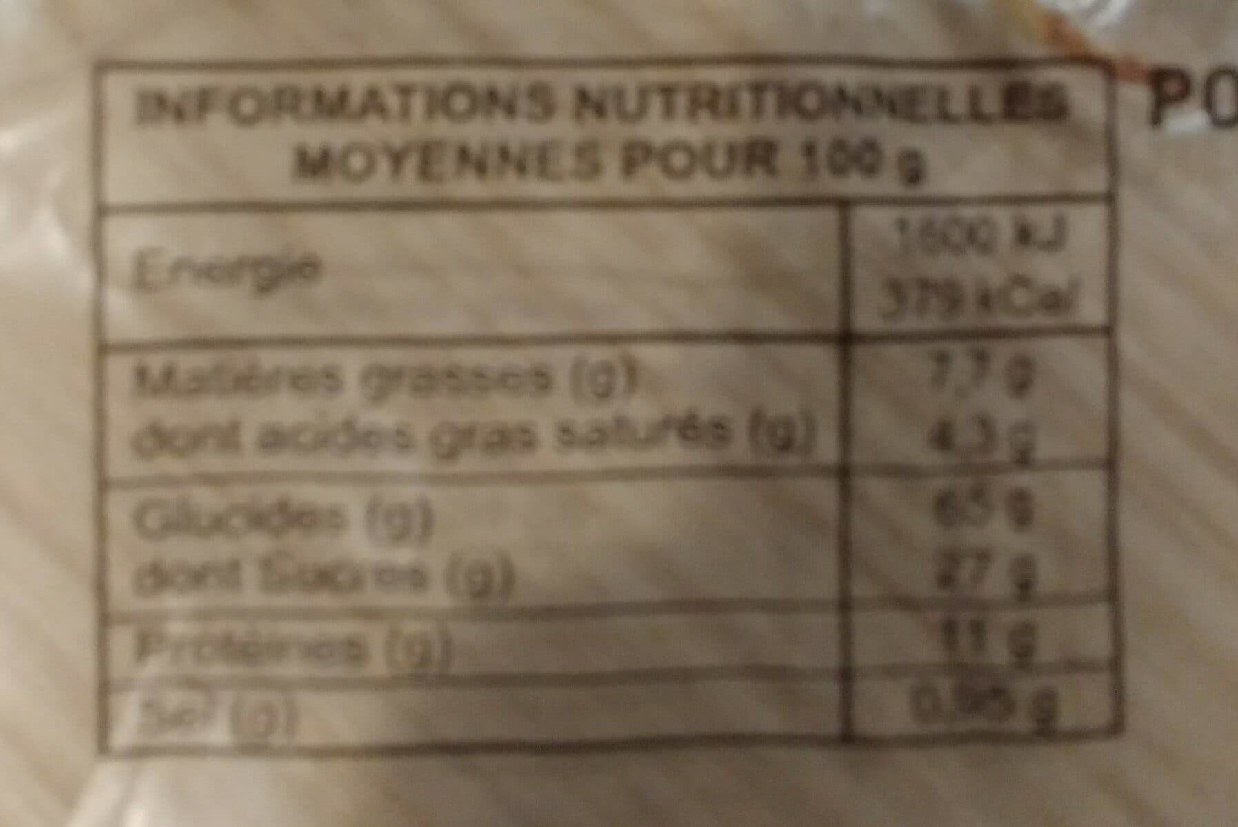 Open Food Facts 6 Crepes au froment Delices Bigoudens packshot