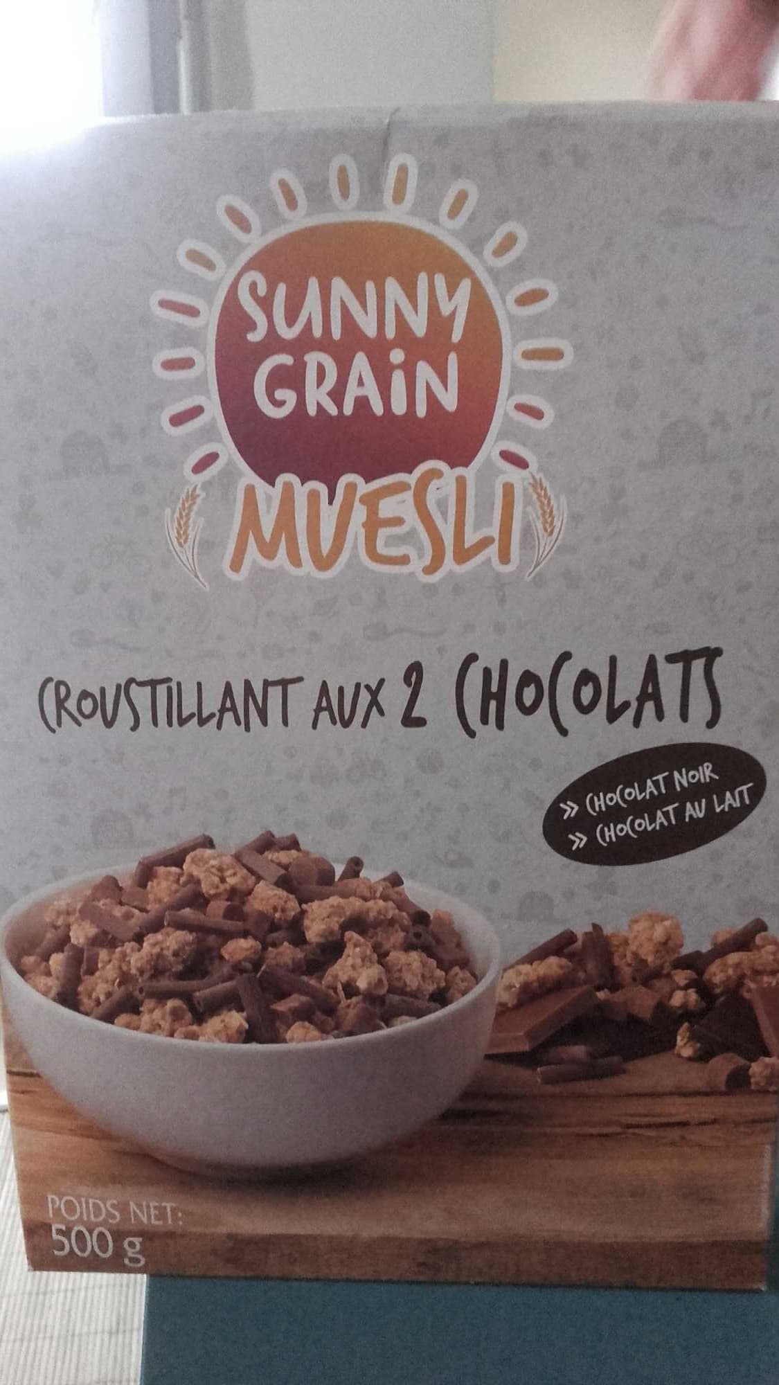 Sunny Grain Muesli Croustillant aux 2 Chocolats packshot