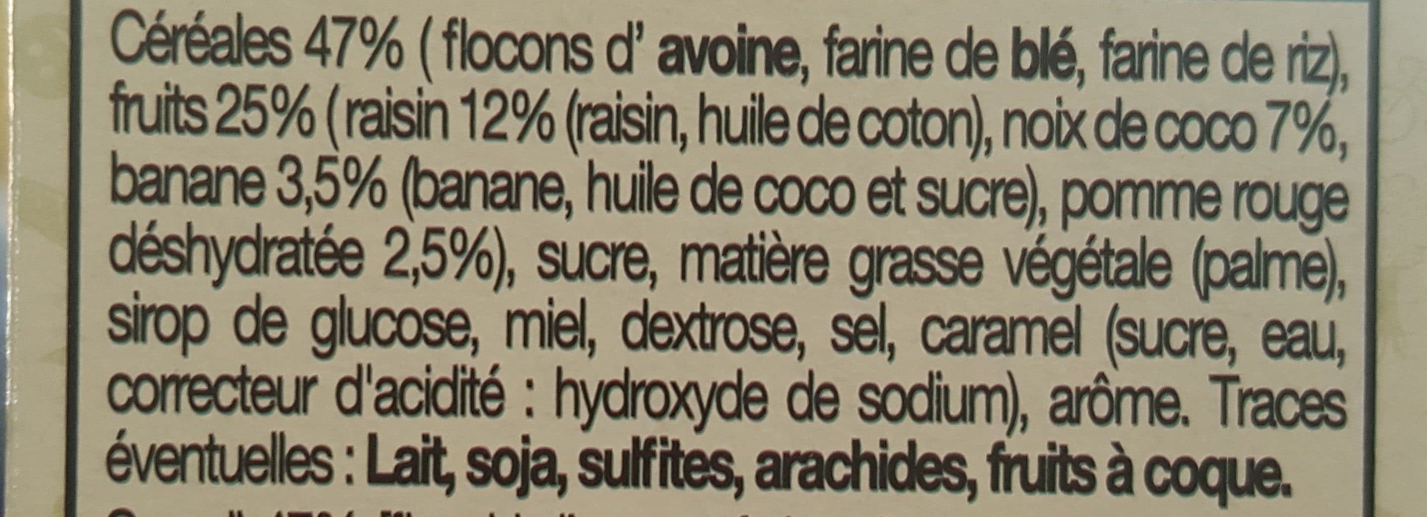 Sunny Grain Muesli croustillant 4 fruirs packshot