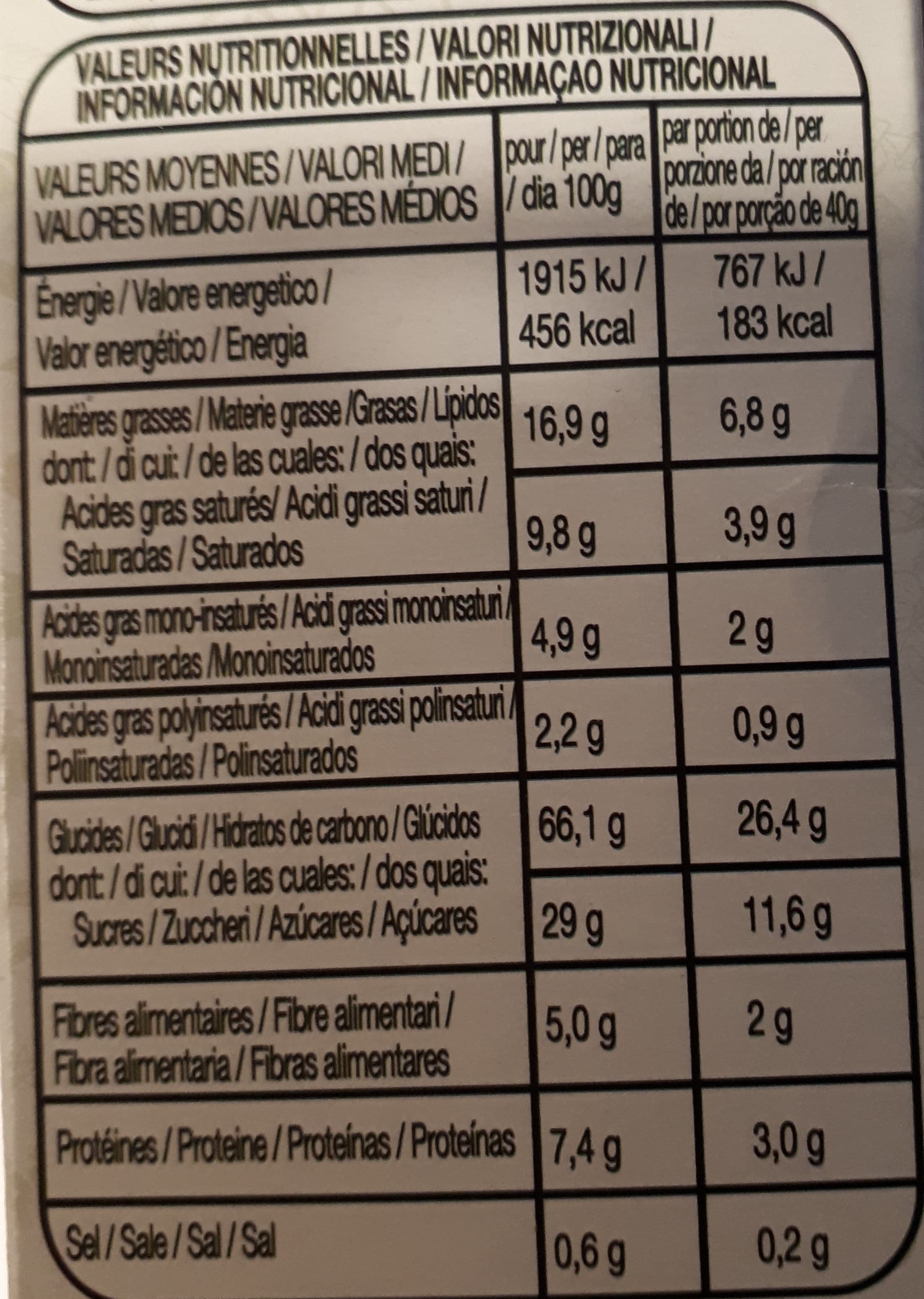 Sunny Grain Muesli croustillant 4 fruirs packshot