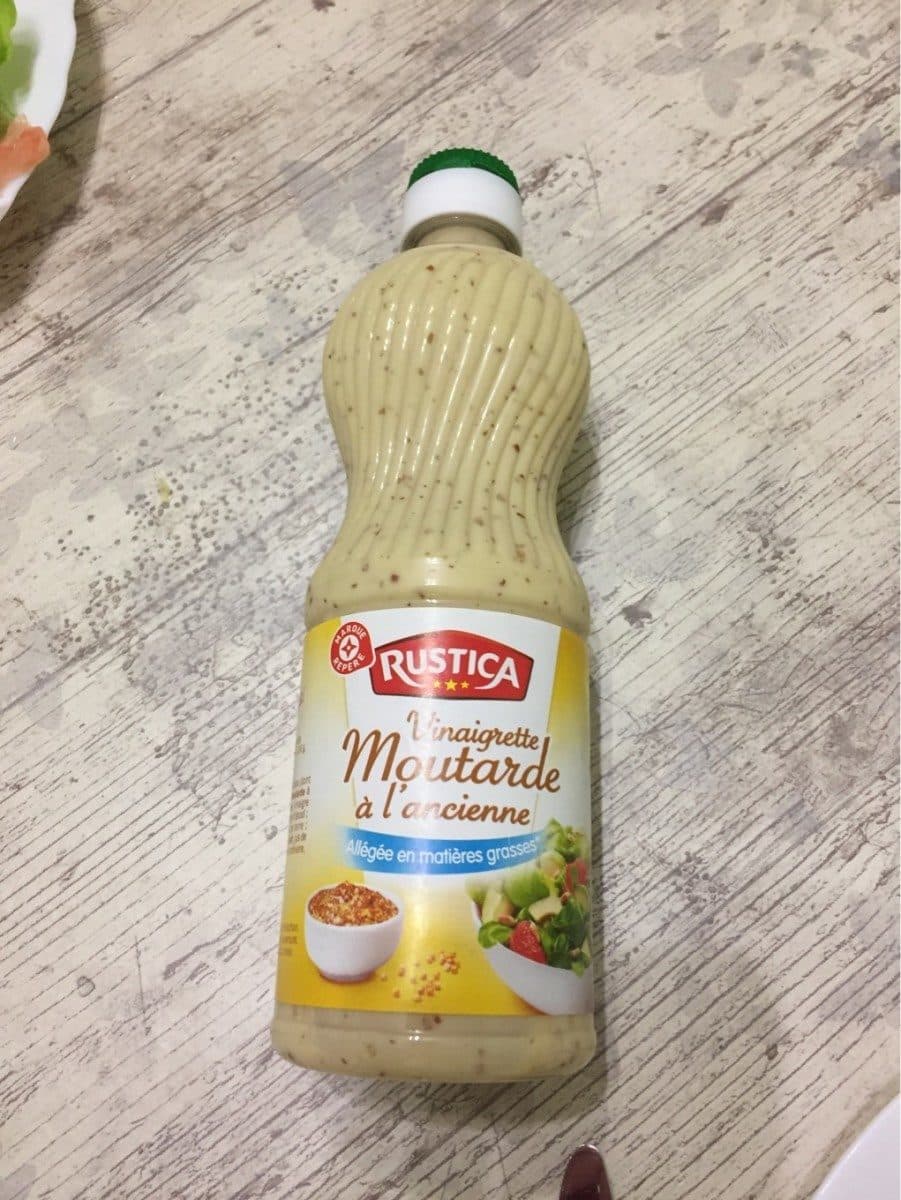 Rustica Vinaigrette moutarde à l'ancienne packshot