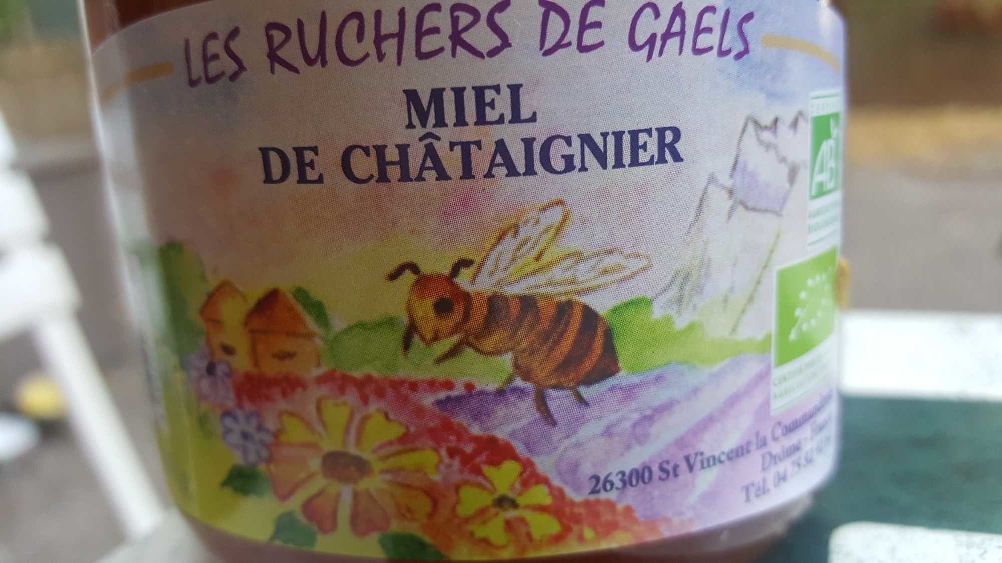 Open Food Facts Miel de chataignier packshot