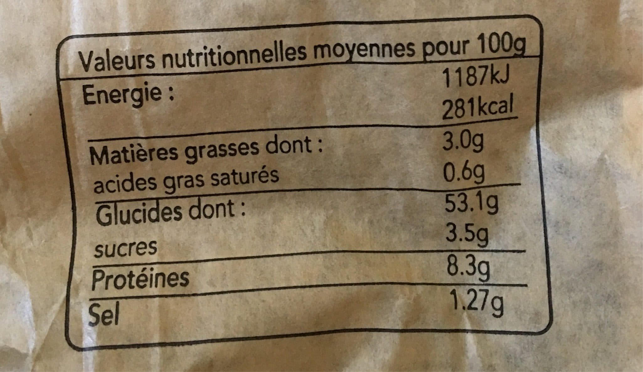 U Baguette sesame packshot