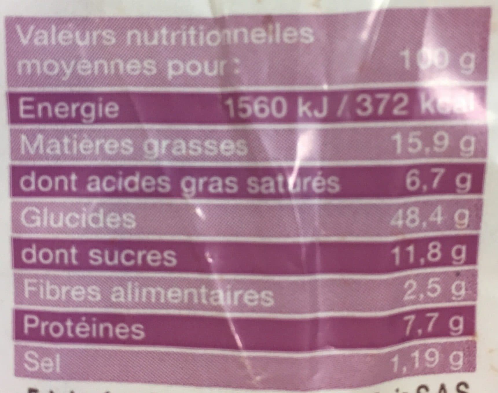Menissez Brioche tranchée packshot