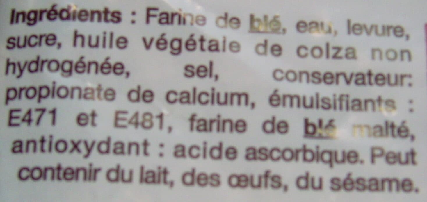 Menissez Pain de mie packshot