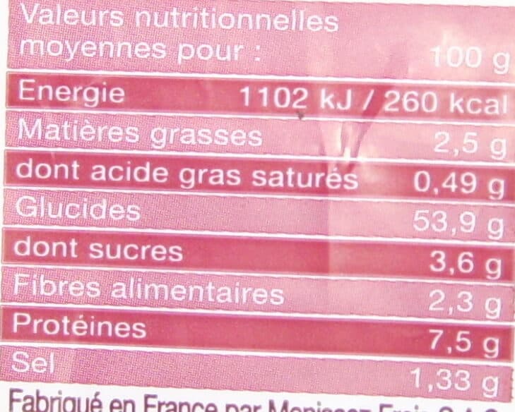 Menissez Pain de mie packshot