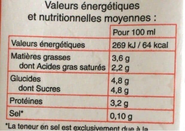 Les éleveurs de Bretagne Lait de Bretagne entier packshot