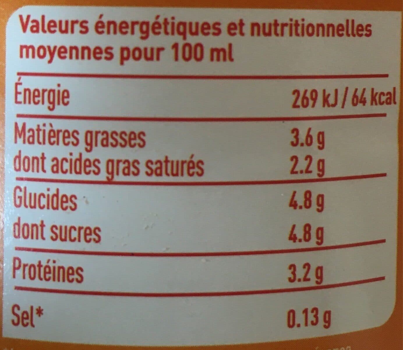 Les élevuers des Hauts de France Lait entier des Hauts de France packshot