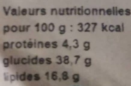 Croc Wich Tartelette Pommes Normande packshot