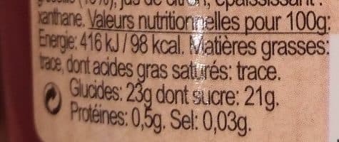 Les Frères Cherblanc Coulis framboise & groseille packshot