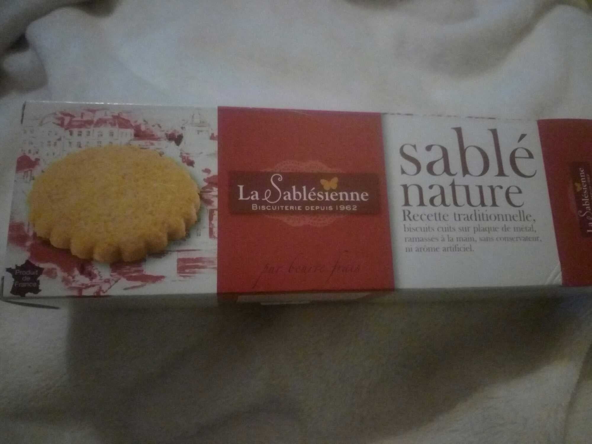 La Sablésienne Sablé nature packshot