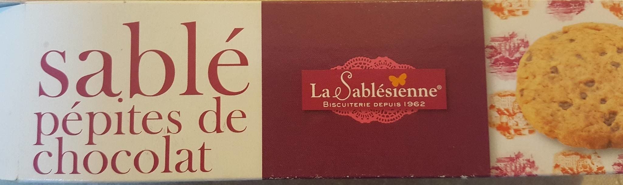 La Sablesienne Sablé pépites de chocolat packshot