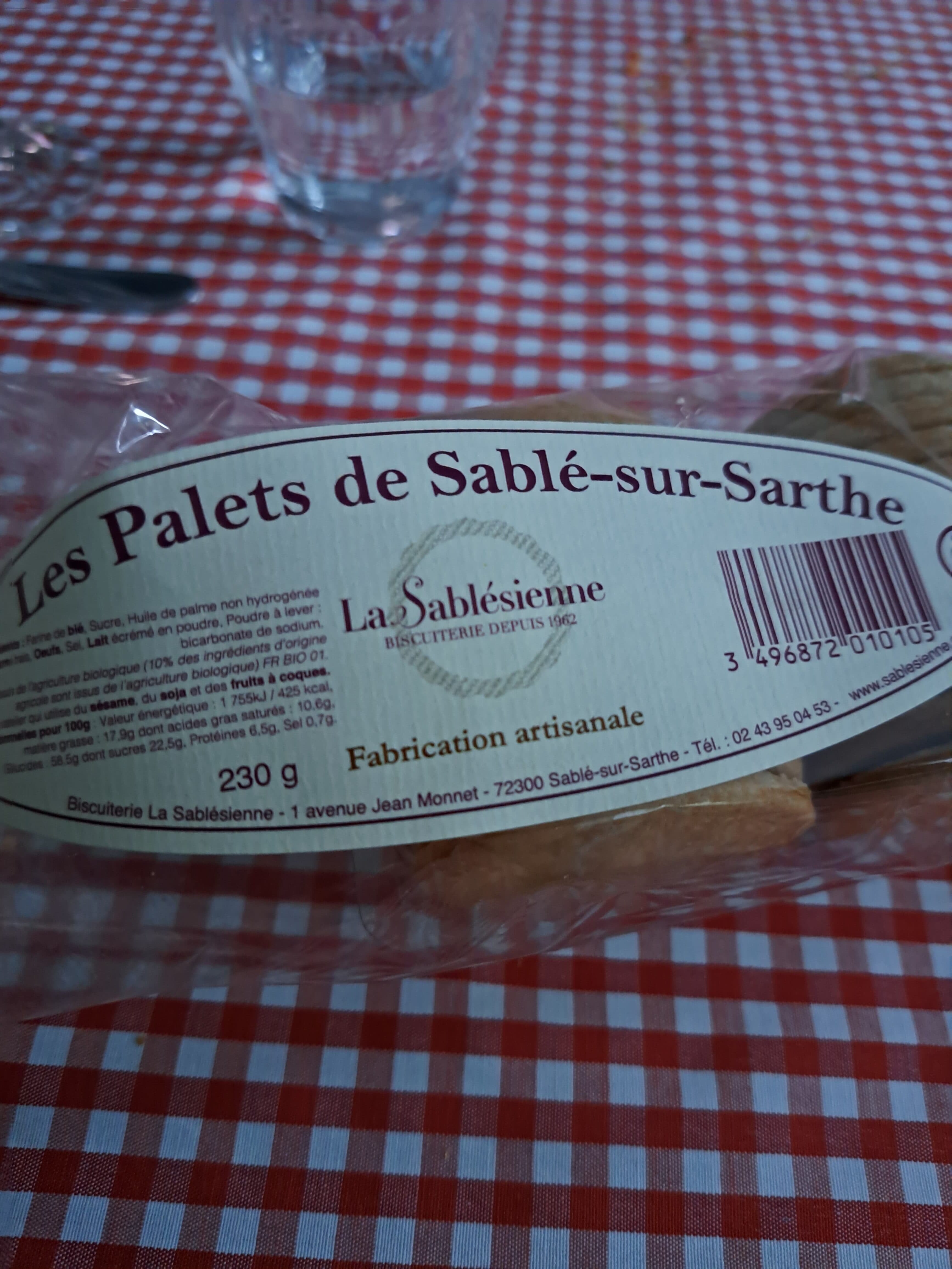 La Sablésienne Les Palets de Sablé sur Sarthe packshot