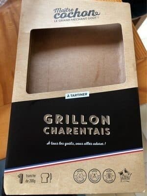 Maitre cochon Grillon Charentais packshot