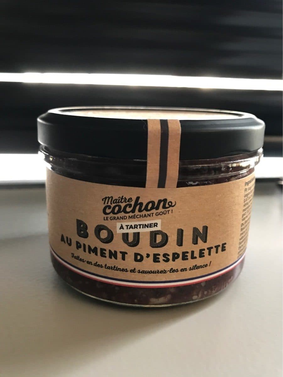Open Food Facts Boudin au piment d’espelette packshot