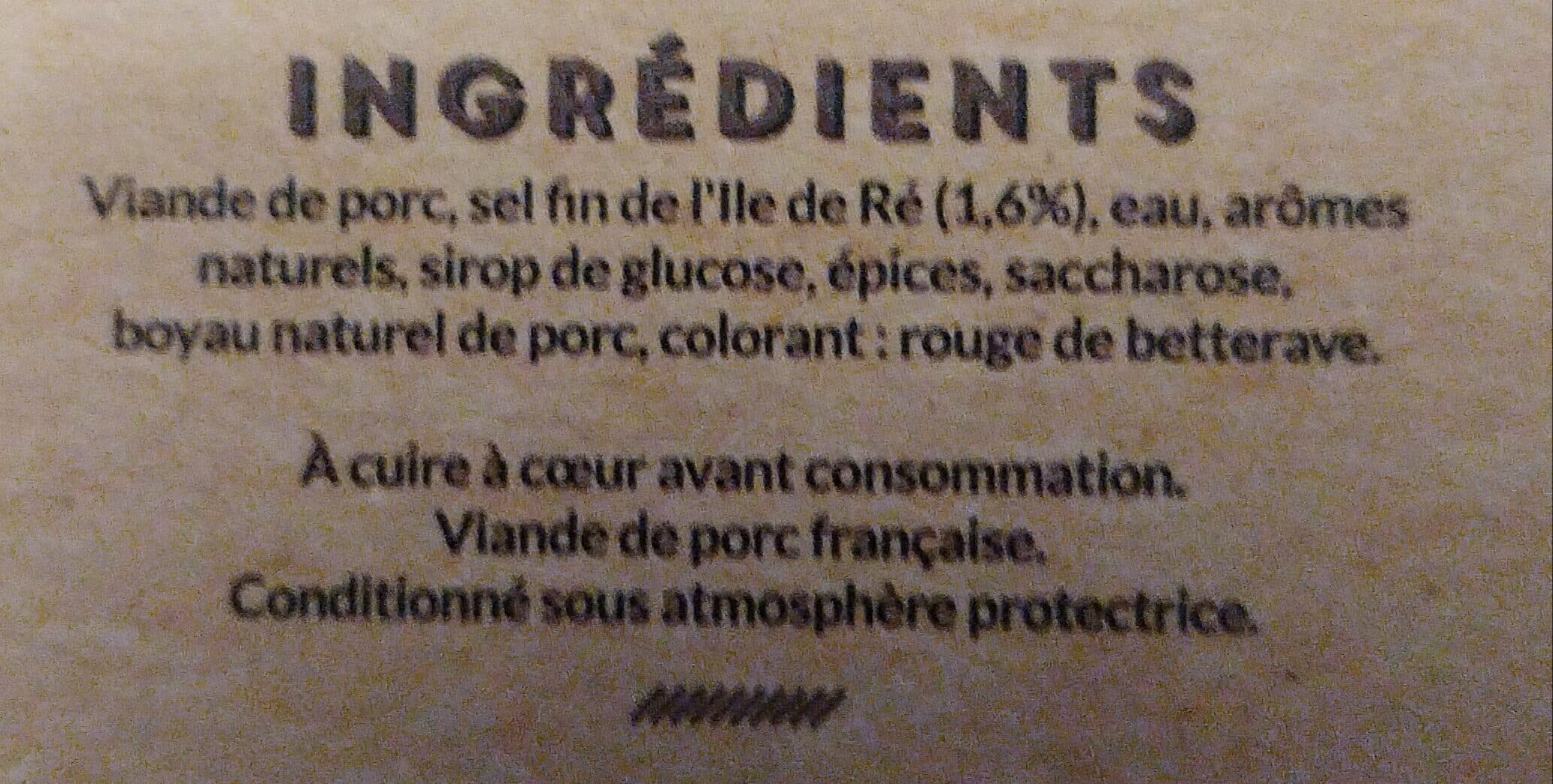 Maître Cochon Saucisse packshot
