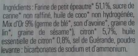 Dao Petit Épeautre Citron packshot