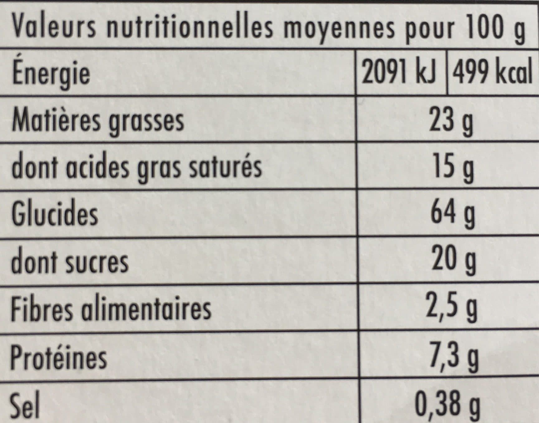 Dao Mes bons biscuits pour les petits banane pepites de chocolat packshot