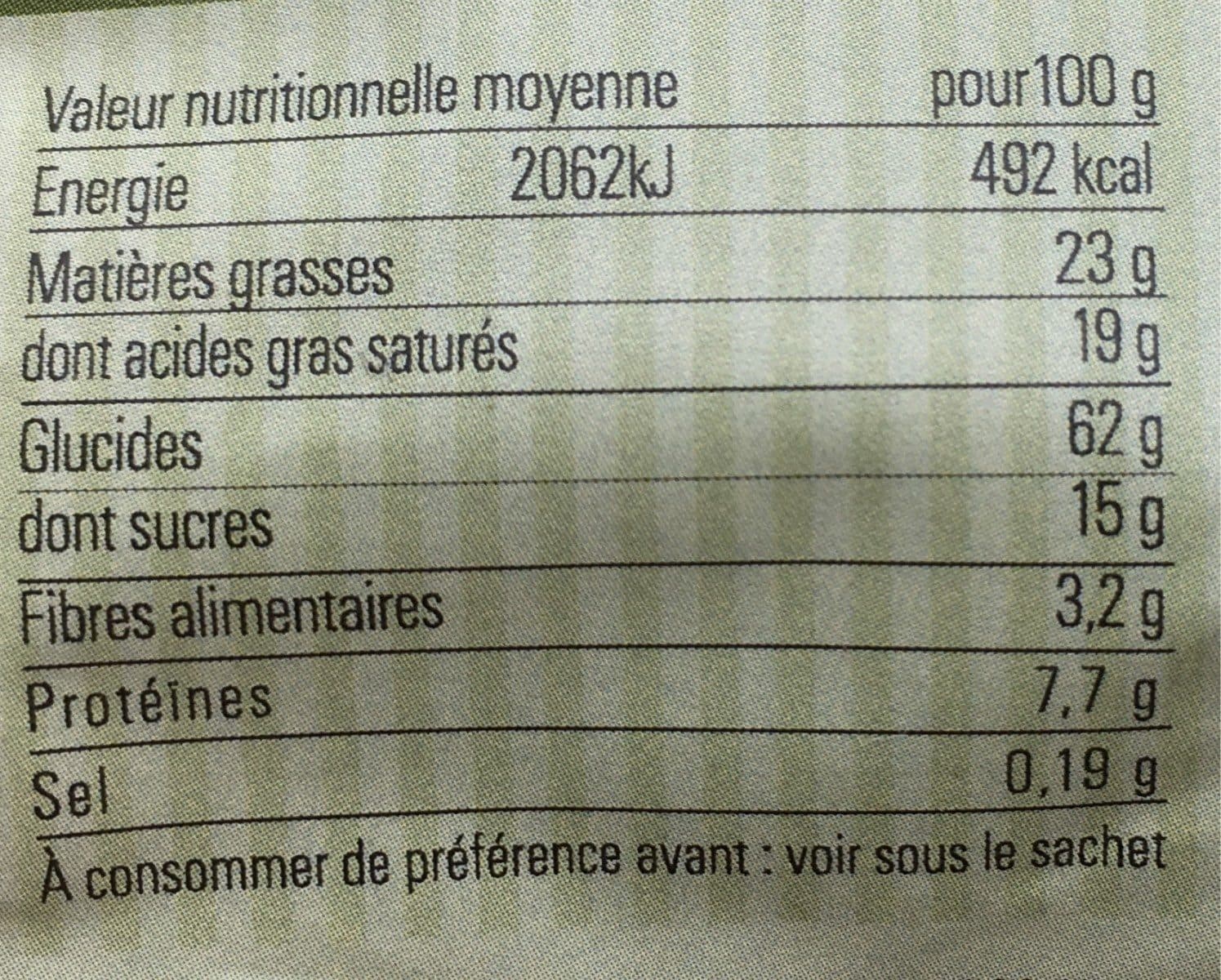 Open Food Facts Sarrasin Miel Orange packshot