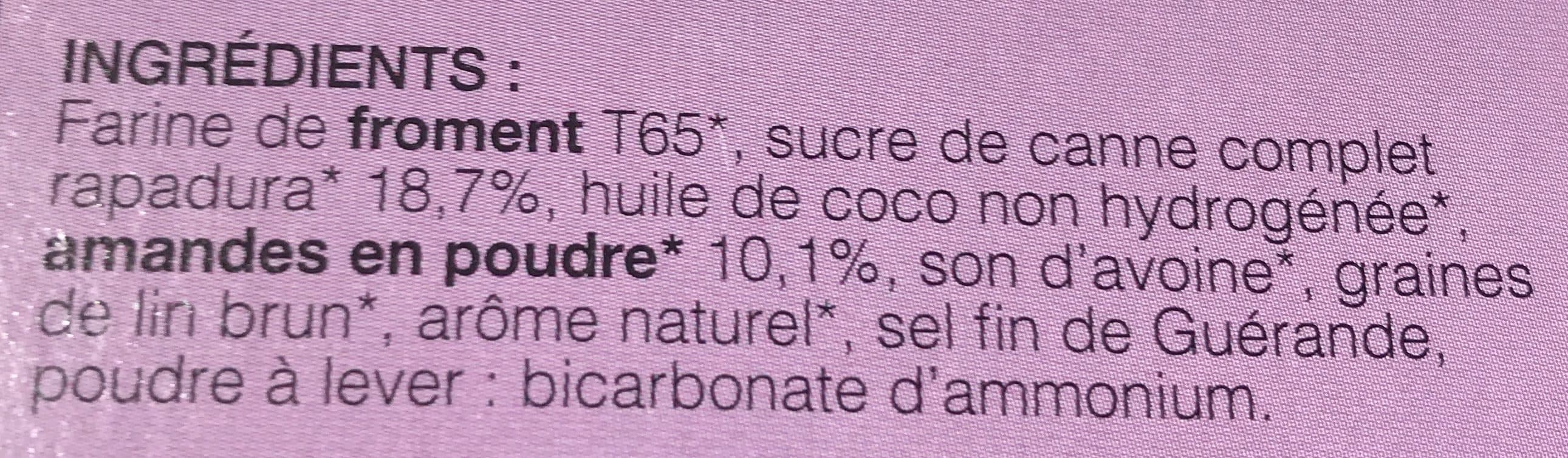 Dao Mes Bons Biscuits Gourmets Amande & Rapadura packshot