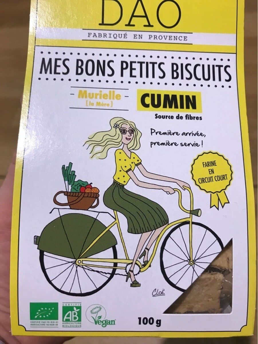 Dao Biscuits Salés Cumin packshot