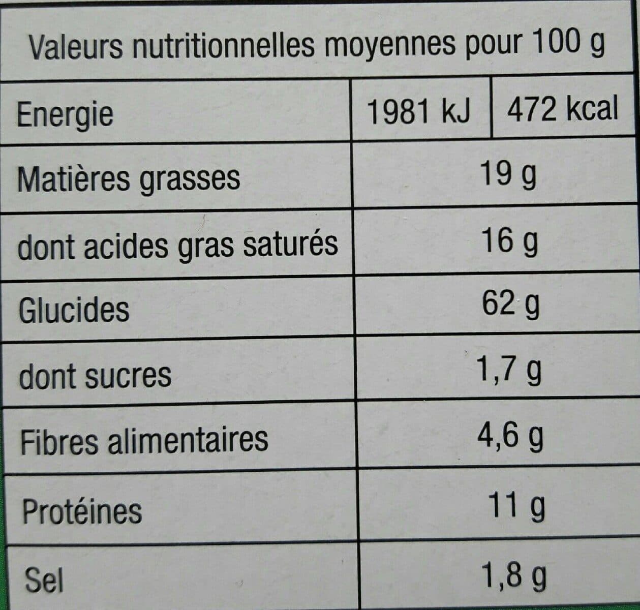 Open Food Facts DAO CARRES THYM ROMARIN packshot