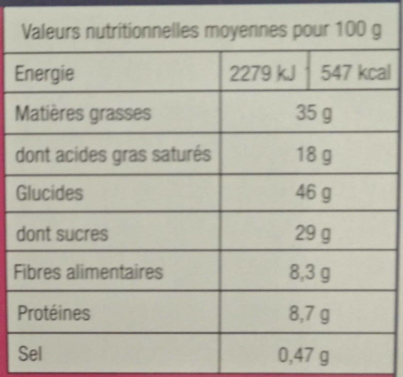 Dao Mes cookies aux amandes packshot