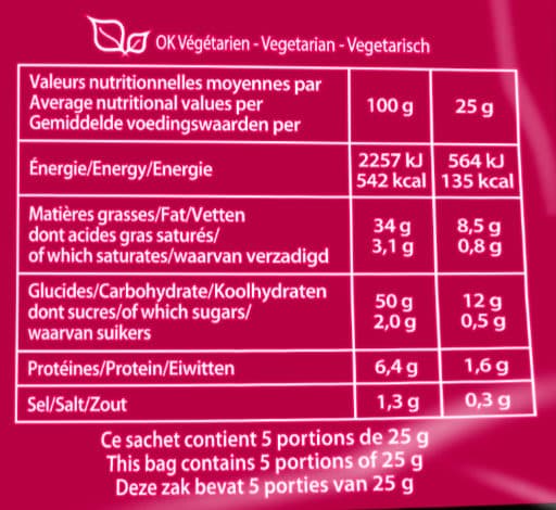 Bret's Chips saveur sel & vinaigre Les Aromatisées packshot
