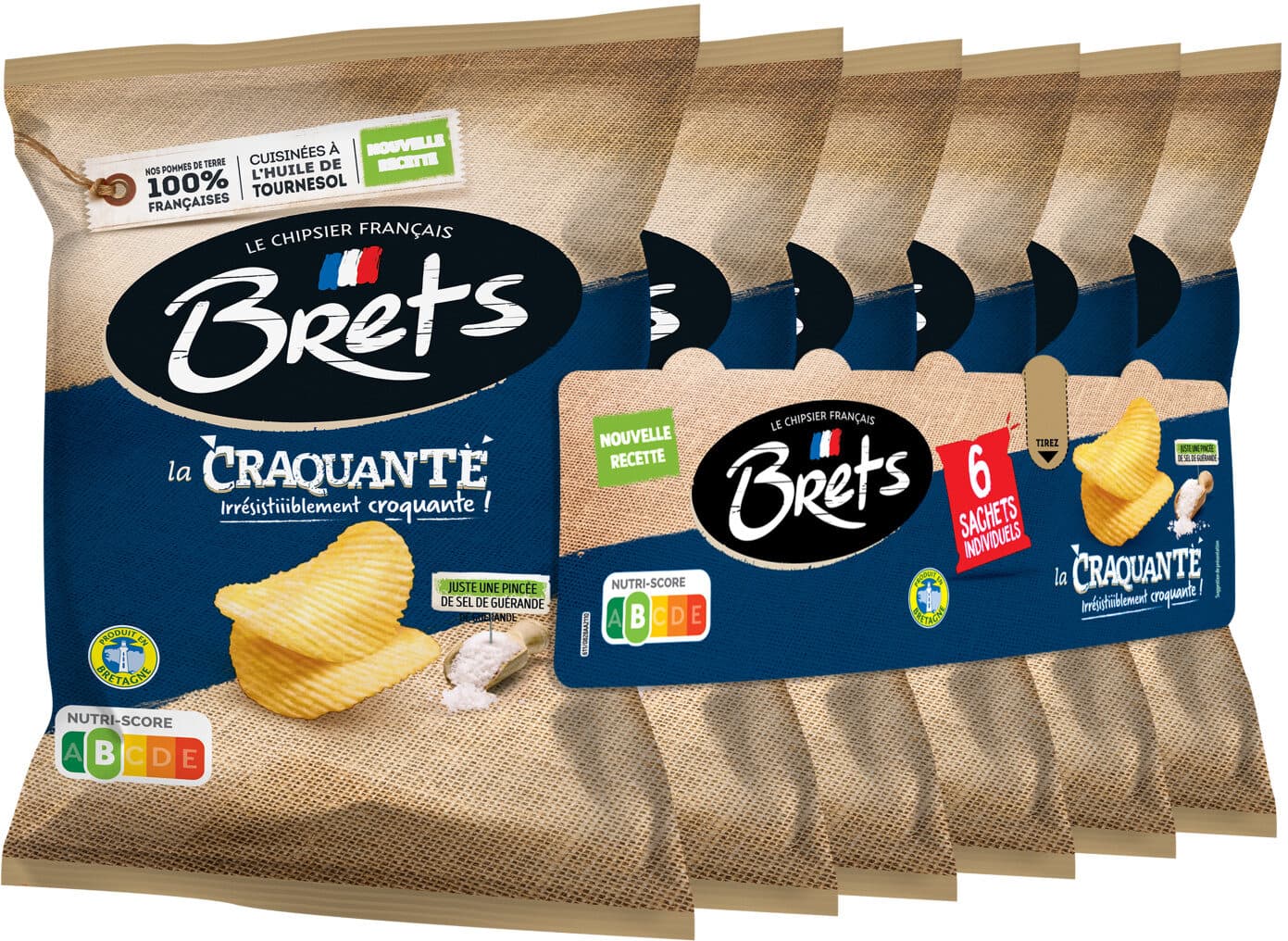 Brets Chips Brets la craquante packshot