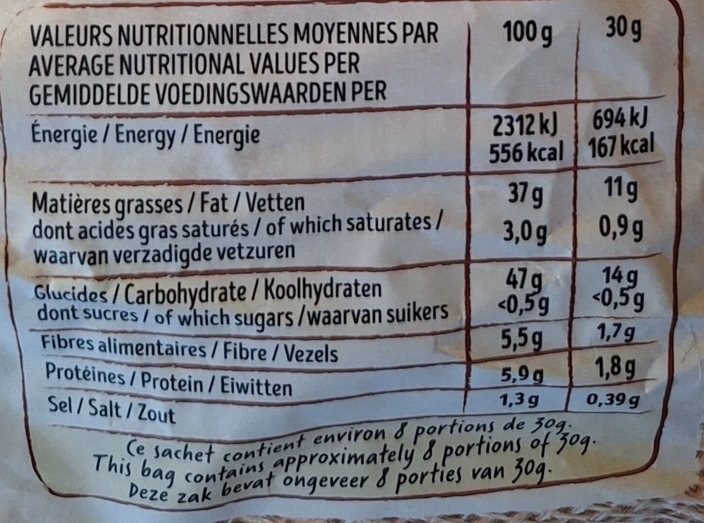 Bret's Chips nature à l'Ancienne au sel de Guérande packshot
