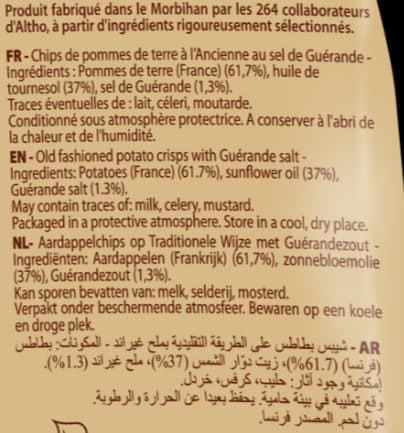 Bret's Les Natures Recette à l'ancienne (XL, +20% gratuit) packshot