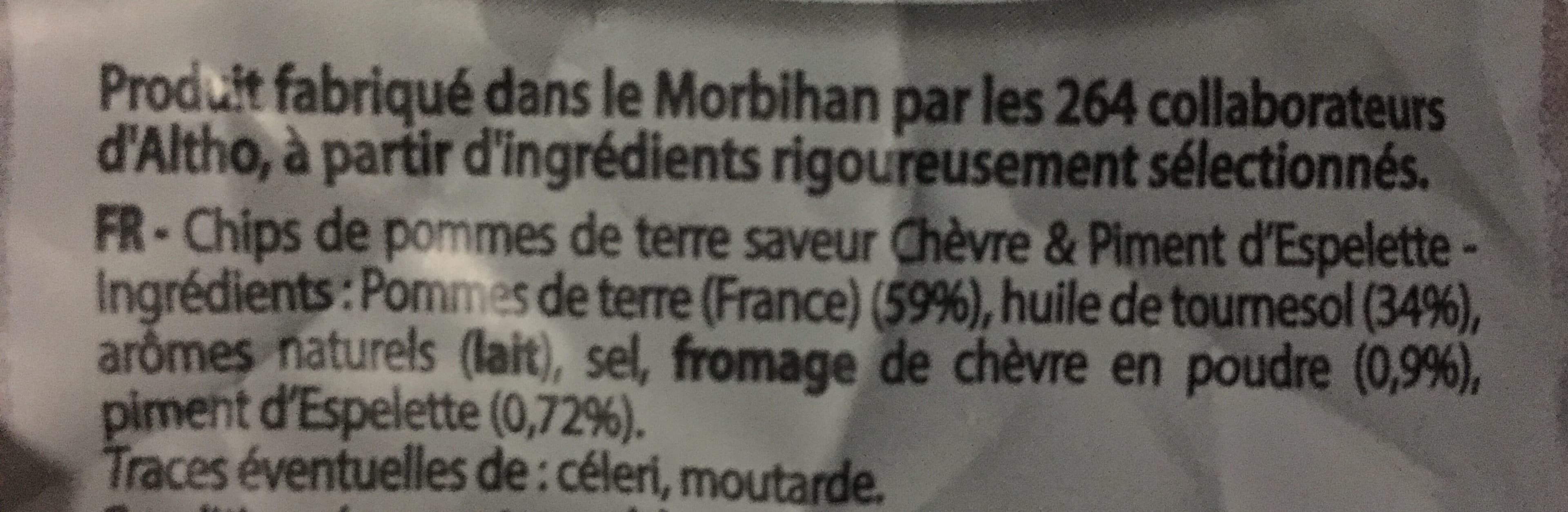 Bret's Saveur chèvre & piment d'espelette packshot
