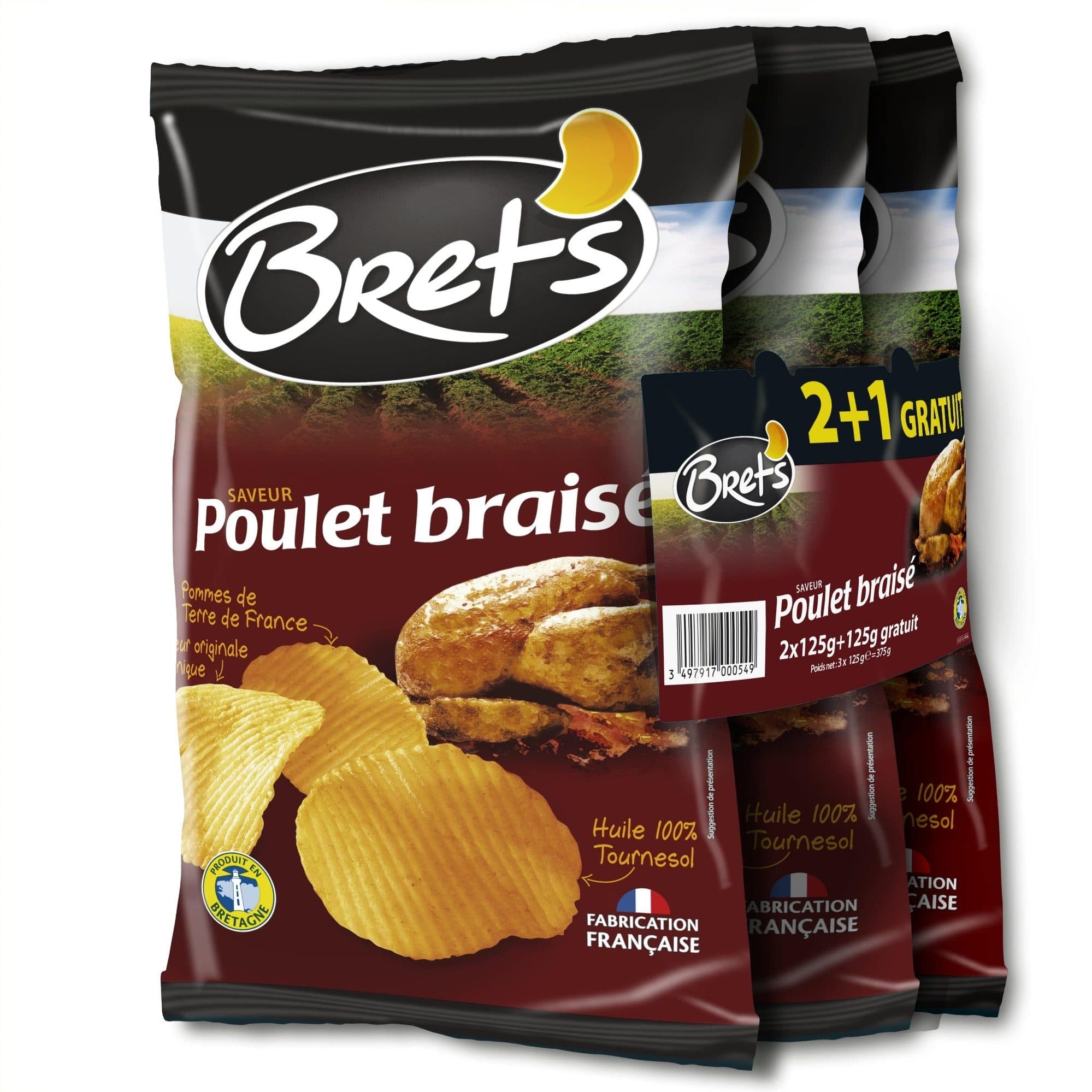 Bret's Saveur Poulet Braisé (2+1 gratuit) packshot