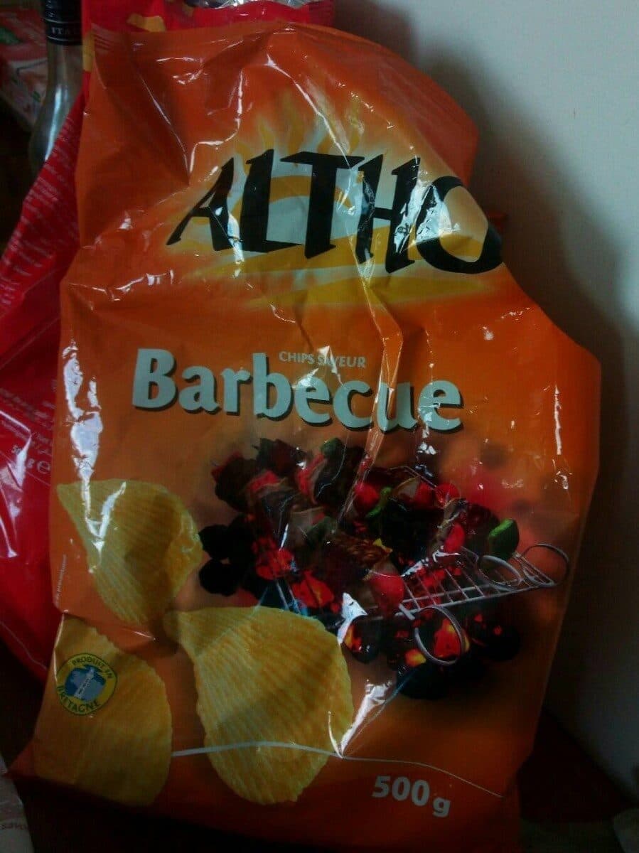 Altho Chips saveur Barbecue packshot