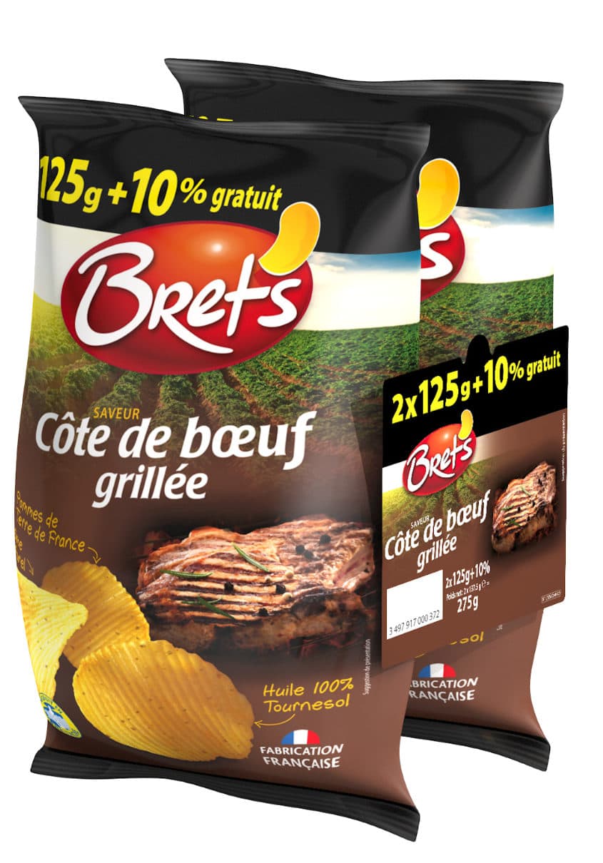 Bret's Côte de bœuf grillée (+10% gratuit, lot de 2) packshot
