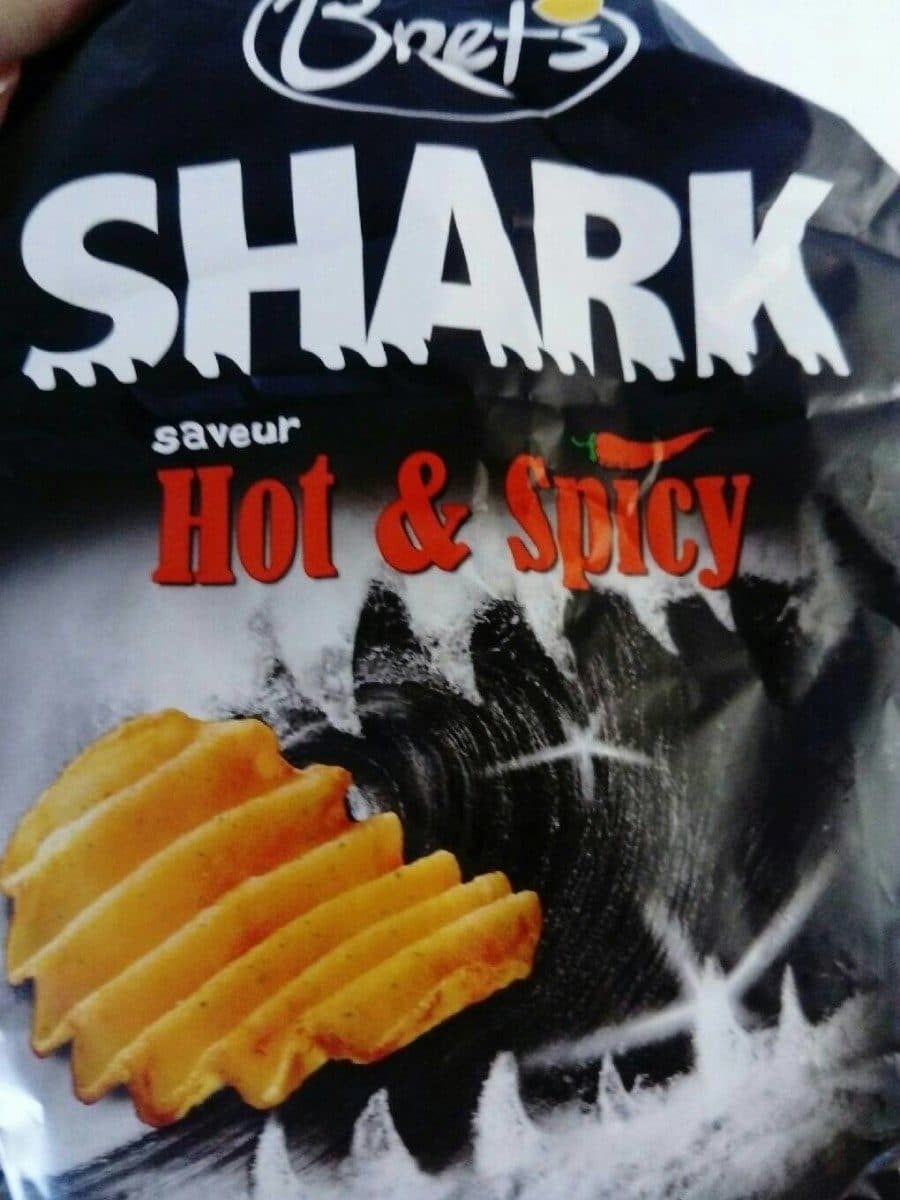 Bret's Shark Chips saveur Hot & Spicy packshot