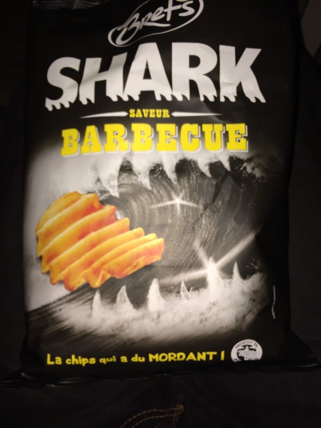 Bret's Shark saveur Barbecue packshot