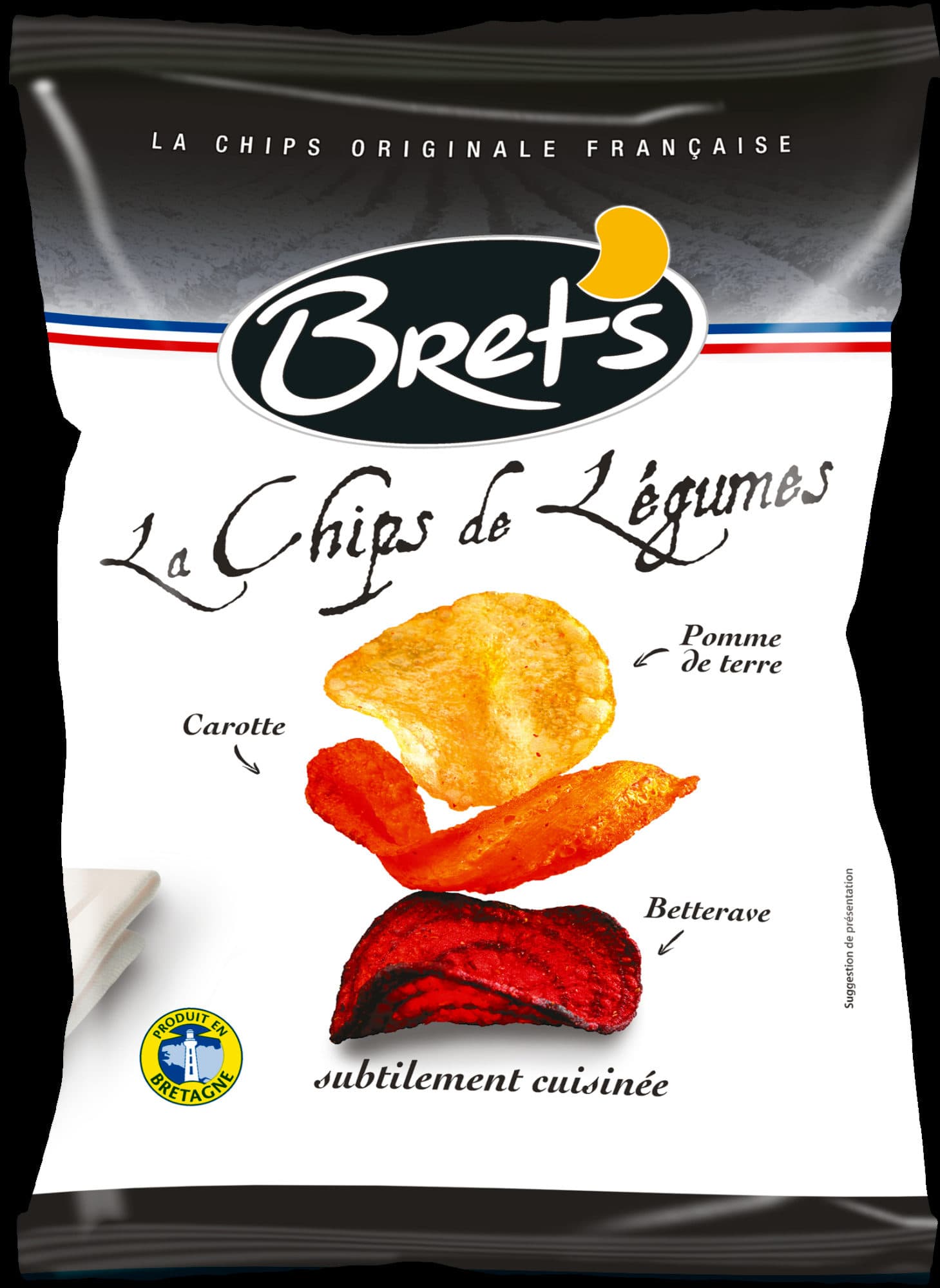 Bret’s La Chips de Légumes packshot