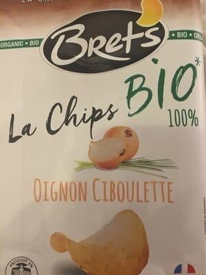 Bret’s La chips bio oignon ciboulette packshot