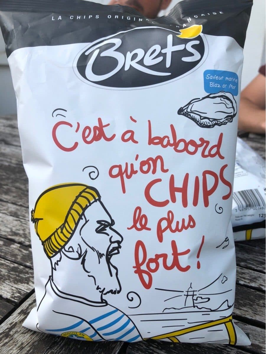 Bret's Chips saveur marine packshot