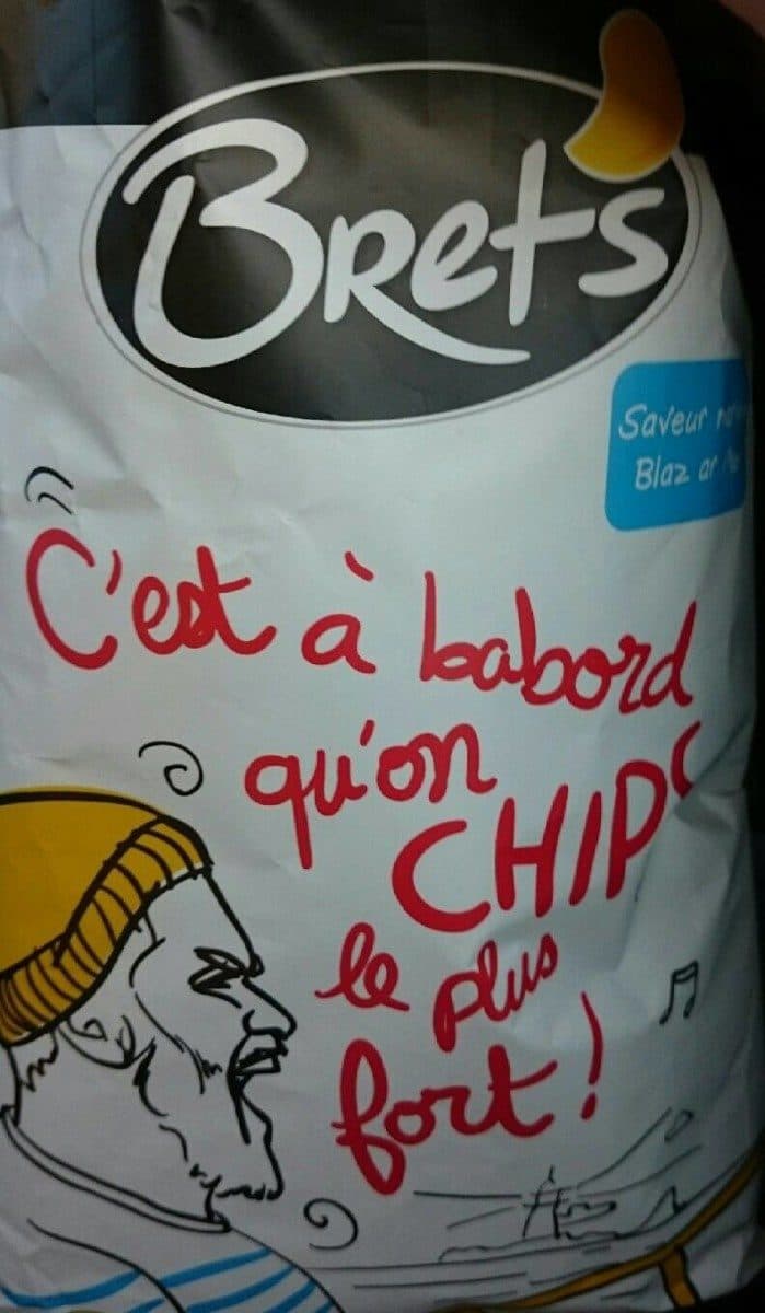 Bret's La chips originale française packshot