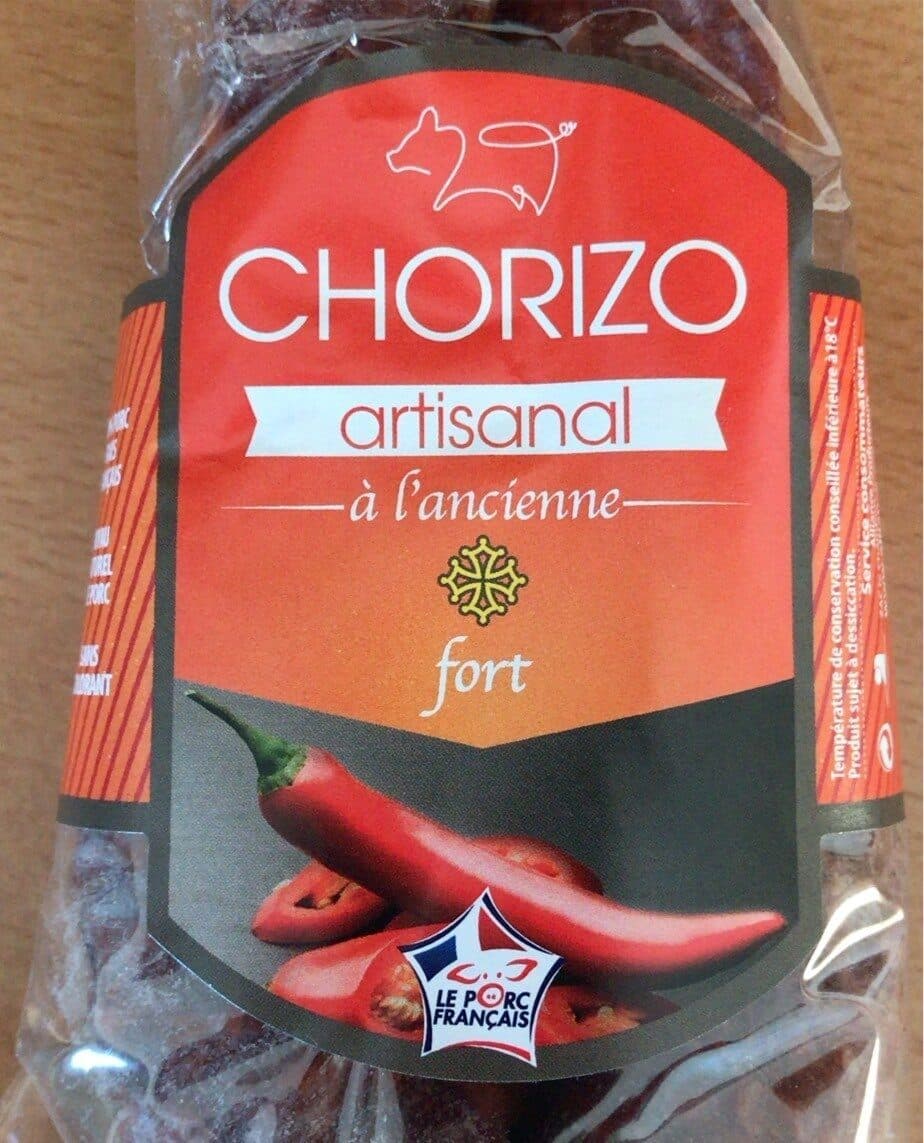 Chorizo Courbe Chorizo artisanal à l'ancienne fort packshot