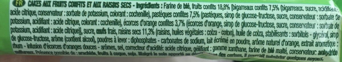 Brossard Brossard- mini cakes aux fruits 30g x2 packshot