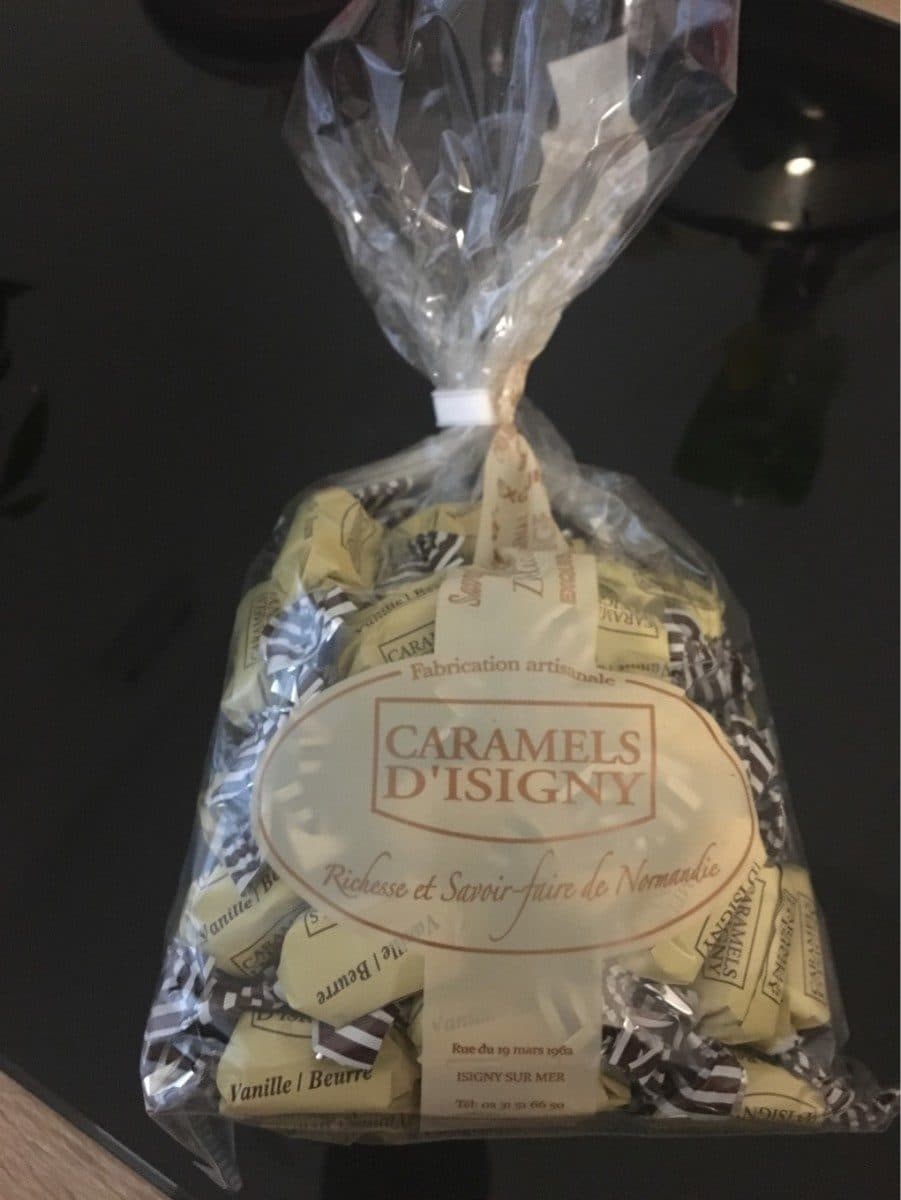 Open Food Facts Caramels au beurre d'isigny AOP packshot