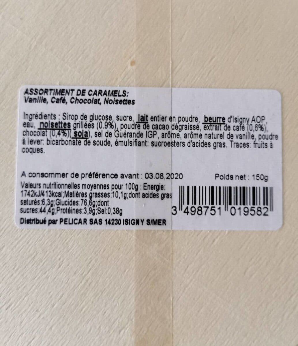 Caramel d'Isigny Caramel tendre produit à Isigny packshot