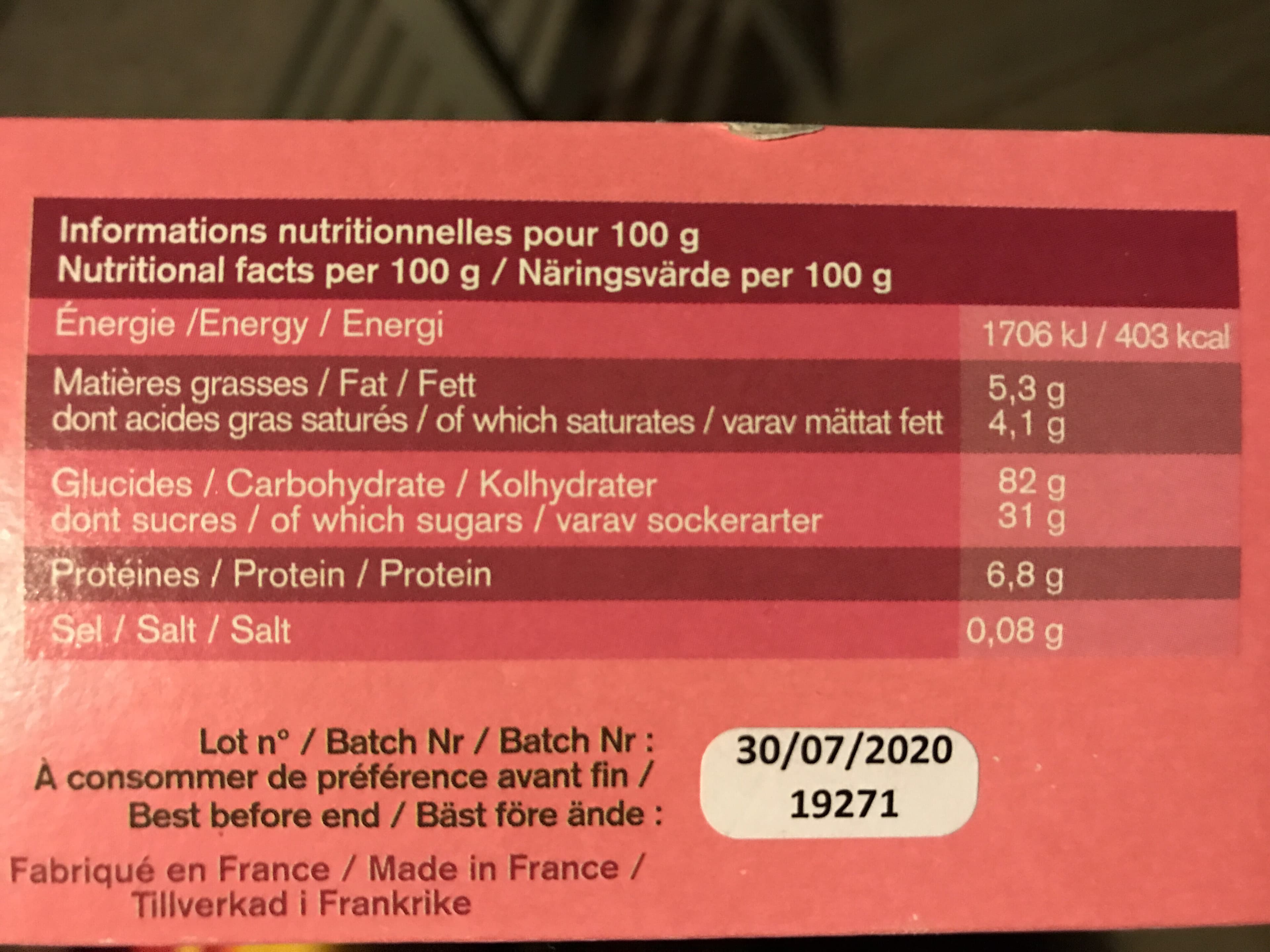 Open Food Facts Cônes sucrés packshot