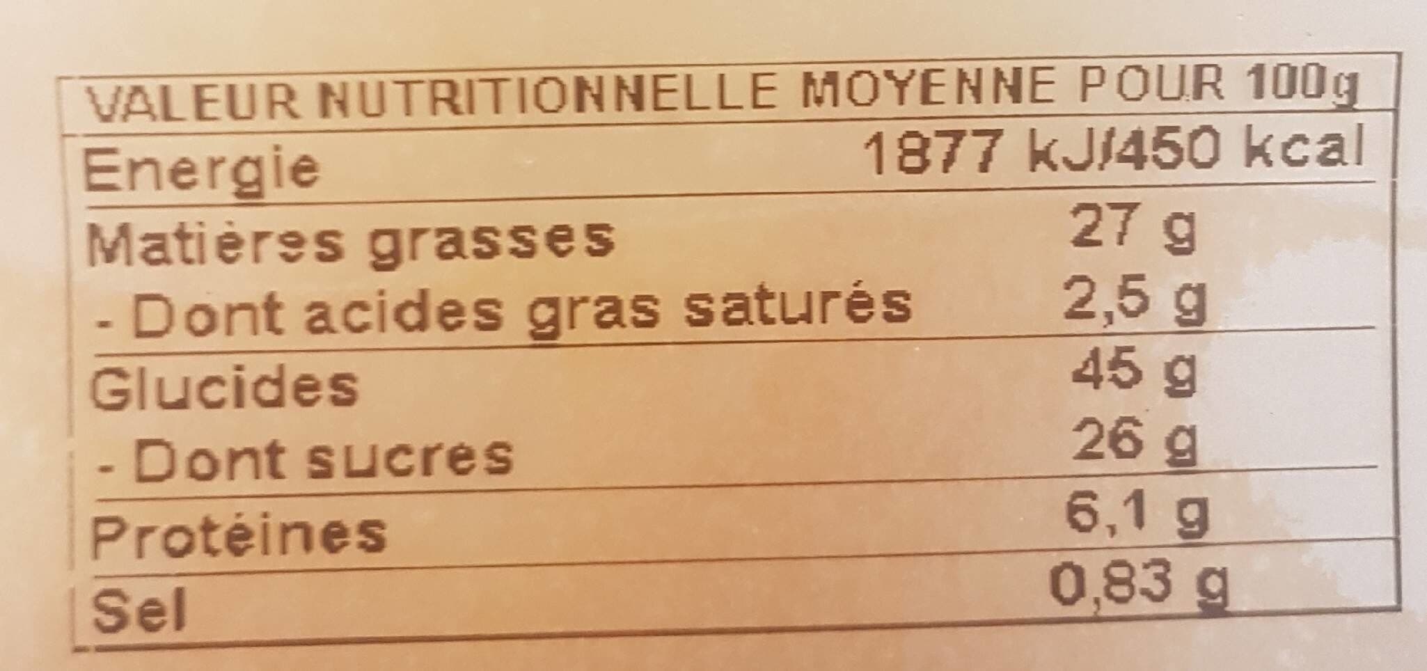 Open Food Facts Gâteau citron grand mere packshot