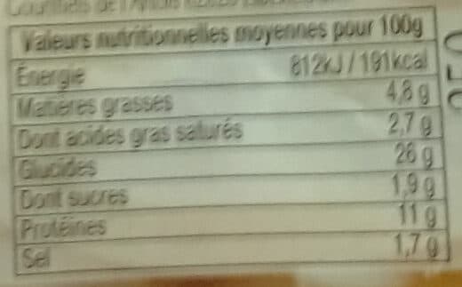 Leadle Gourmets De L'artois Panini Montagnard packshot